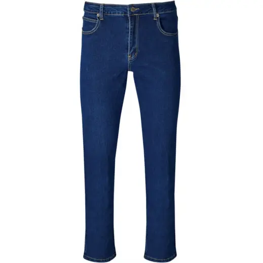 Mens Fashion Denim Jeans Blue Front